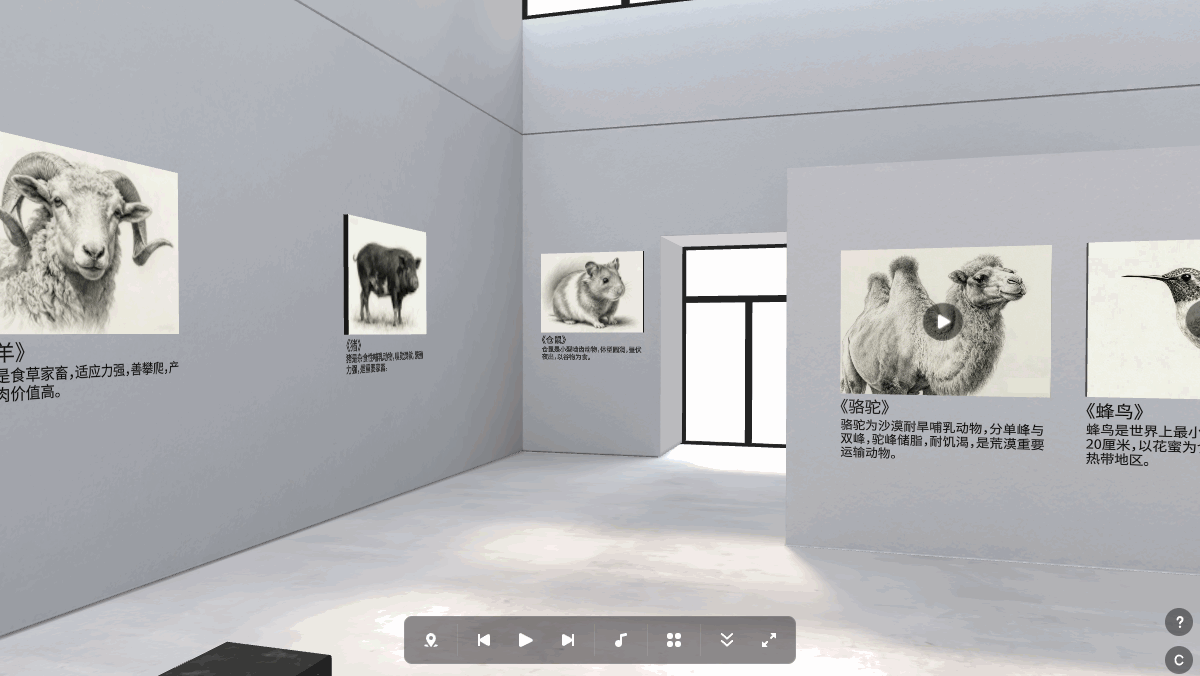普通人能自己办线上作品展？用万彩空间大师，轻松搞定