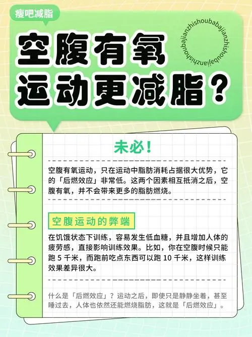 空腹运动减肥靠谱吗？科普向动画轻松了解减肥的科学原理！第2张图片